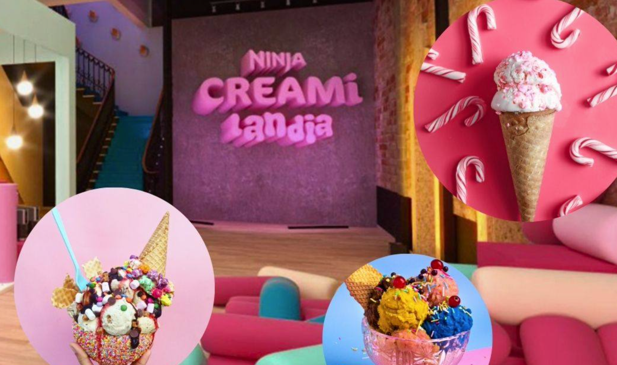 Inauguran en la CDMX Creamilandia, el museo del helado